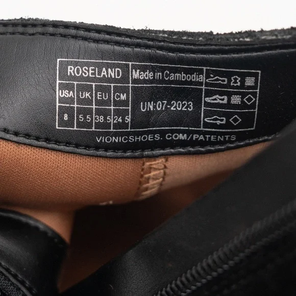 Vionic - Roseland Black Suede Boot - Picture 5 of 9